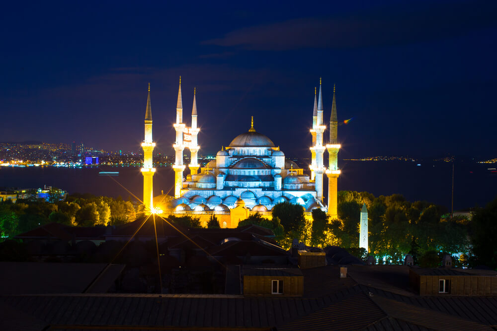 مسجد السلطان احمد في تركيا